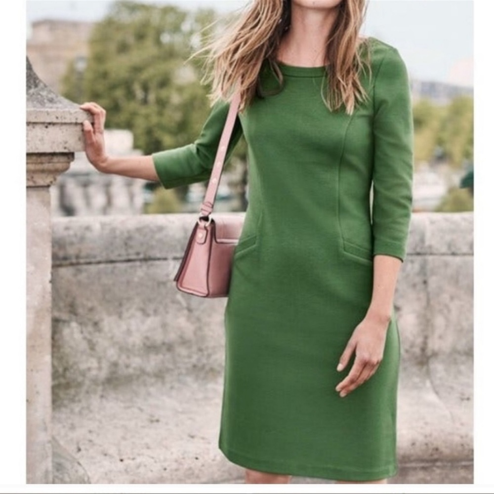 Boden|Jasmine Ottoman Sleeve Dress